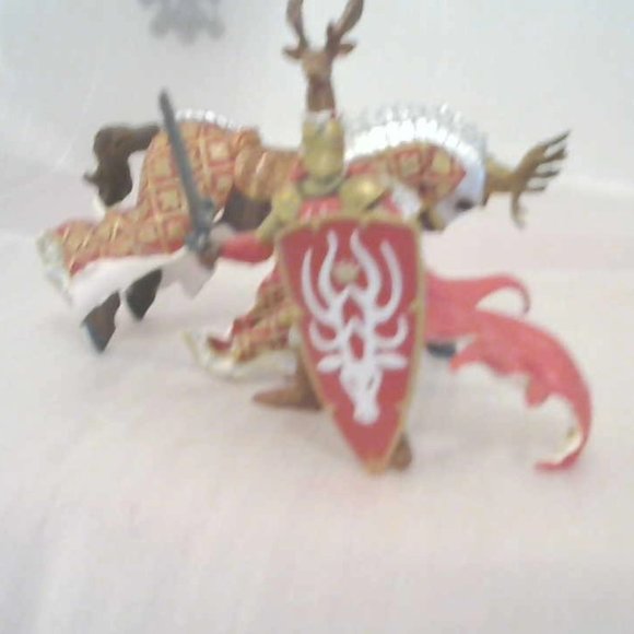 17 TH CENTERY MID EVIL KNIGHTS AND HORSES 2 HORSES & 2 KNIGHTS IN SETS - Picture 4 of 5